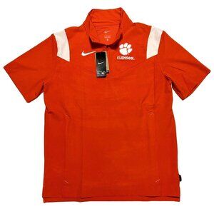 Nike Clemson Tigers On Field Quarter Zip Pullover Men’s Sz Medium DN7169-888 NWT